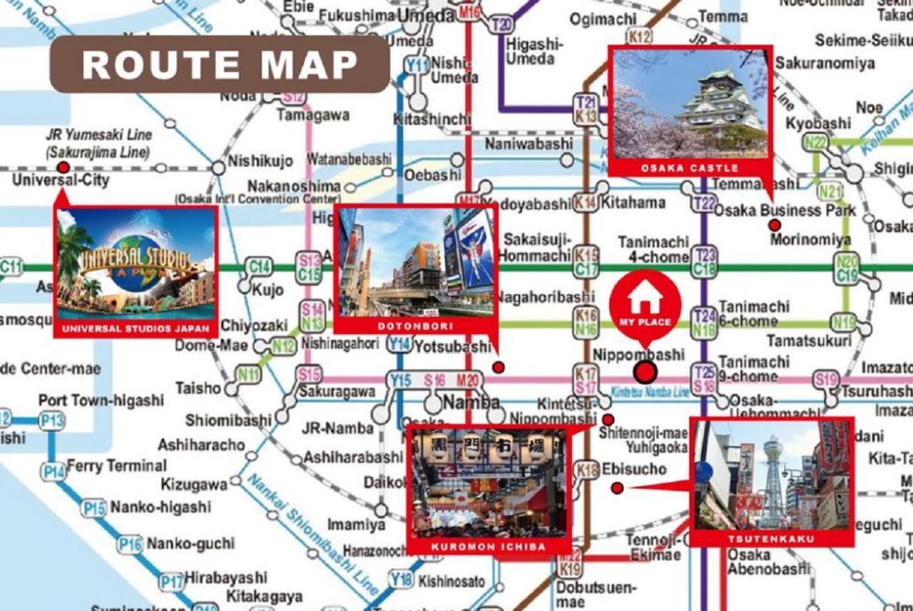 Airspace Nipponbashi Осака Екстериор снимка